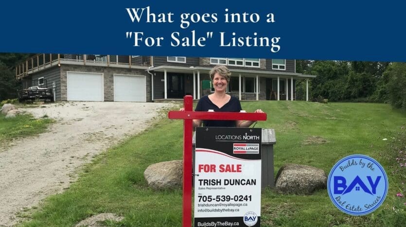 What goes into a For Sale Listing?