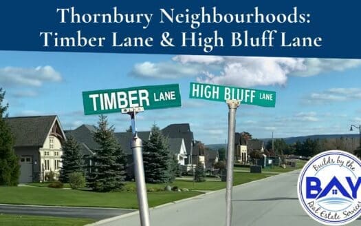 Thornbury neighbourhoods Timber Lane and High Bluff Lane escarpment views
