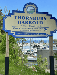 Thornbury Harbour Marina, Thornbury Ontario Home of The Thornbury Yacht Club