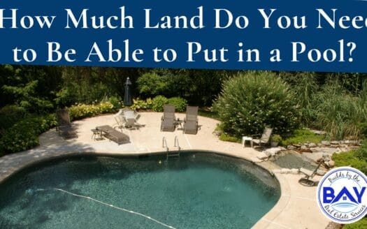 how much land do you need to be able to put in a pool?