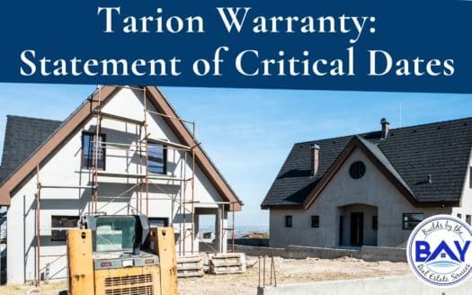 Tarion Warranty Statement of Critical Dates