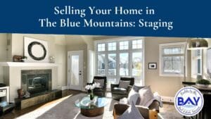 Selling your home in the blue mountains: staging. Image depicts a beautifully staged home builds by the bay real estate sold in just 23 days.