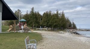 Little River Beach Park in Thornbury Ontario
